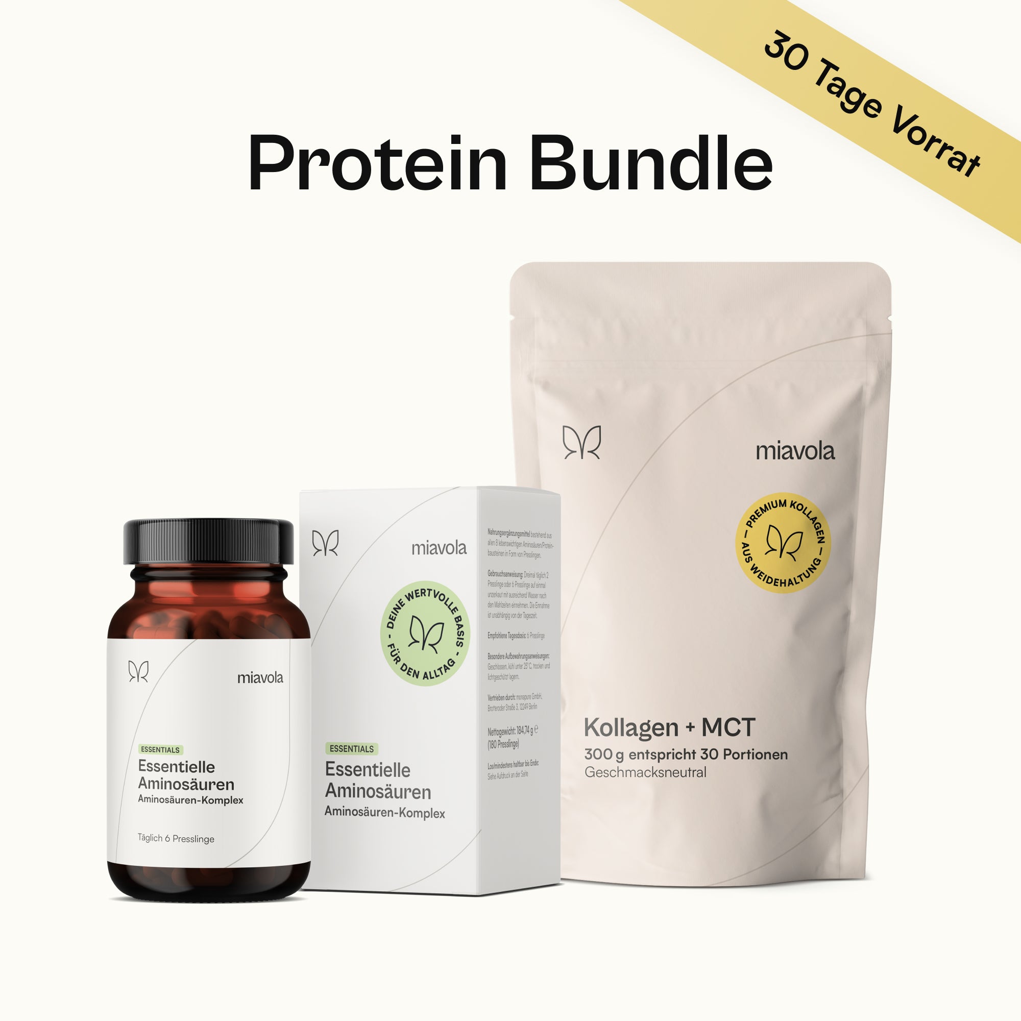 Das Protein-Bundle - 30 Tage Vorrat